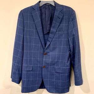 BROOKS BROTHERS BLUE BLAZER 38R wool